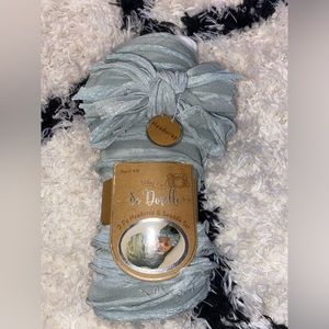 NWT 2PC HEADWRAP & SWADDLE SET